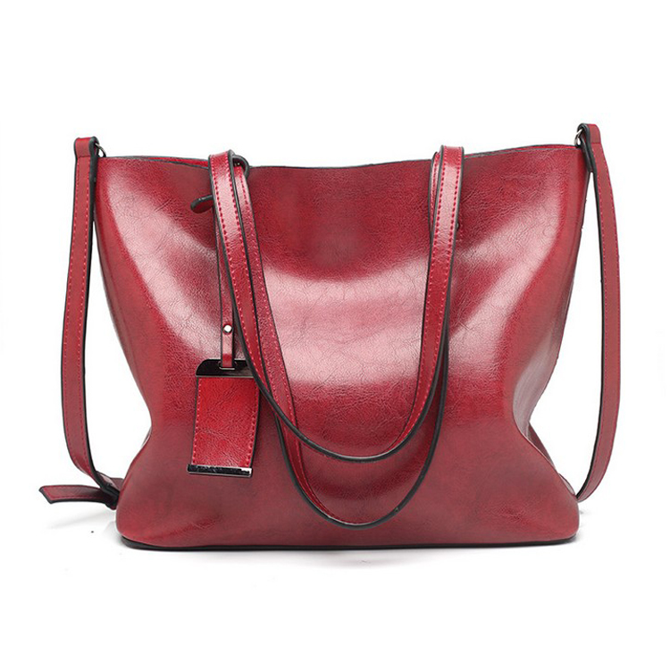 Large Size Faux Leather Tote Bag > Tote Bags > Mezon Handbags